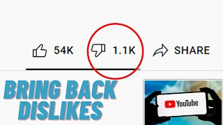 How To Restore Dislikes on YouTube WORKING 2021 [upl. by Lanza]