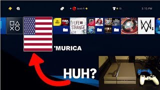 PUTTING A FOREIGN DISC IN YOUR PS4 ON JULY 4TH [upl. by Chantalle]