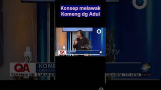 Konsep melawak Komeng dg Adul [upl. by Photima]