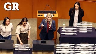 Así fue el sorteo en Senado para elección judicial [upl. by Eednyl697]