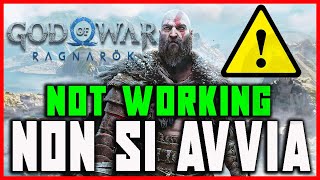 GOD OF WAR RAGNAROK NON SI AVVIA  PROBLEMI GPU DRIVERS  CRASH  DIRECTX ERROR  BLACK SCREEN [upl. by Eenwat]