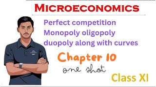 Perfect competition Monopoly  oligopoly and duopoly along with curves  Ch 10 [upl. by Kappenne]