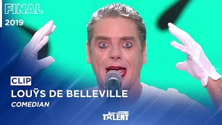 WTF  Watch LOUŸS DE BELLEVILLE final performance on Frances got talent [upl. by Lenhard389]