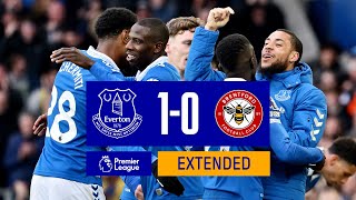 EXTENDED PREMIER LEAGUE HIGHLIGHTS EVERTON 10 BRENTFORD [upl. by Atin]