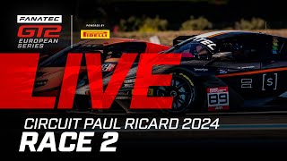 FULL RACE  Race 2  Circuit Paul Ricard  2024 Fanatec GT2 Europe [upl. by Novad703]