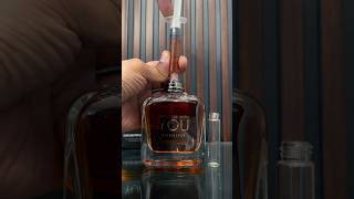 Emporio Armani Stronger with you Intensely  Unboxing amp Decanting [upl. by Edina]