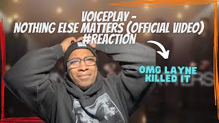 VoicePlay  Nothing Else Matters Reaction [upl. by Calvo]