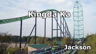 Kingda Ka The Ultimate Roller Coaster Experience [upl. by Waldos]