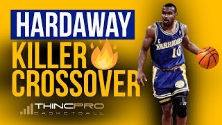 How to  Tim Hardaway KILLER CROSSOVER Basketball Move Step by Step Basketball Dribbling Moves [upl. by Arolf166]