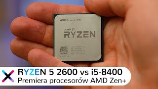 i58400 vs Ryzen 5 2600  Test recenzja i porównanie z Intel Core i58400 [upl. by Ayekan498]