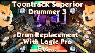 Toontrack Superior Drummer 3 Tracker Tutorial Logic Pro Issues Walkthrough Review Creative Series 1 [upl. by Stesha]