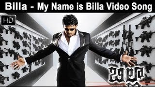 Billa Movie  My Name is Billa Video Song  Prabhas Anushka [upl. by Gollin]