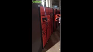 Custom smart storage locker parcel delivery locker smart food locker [upl. by Leinto]