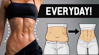 DO THIS EVERYDAY FOR 2 WEEKS Lower Abs Muffin Top amp Waist Love Handles Workout No Equipment [upl. by Wilder976]