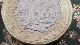 One Pound 2020 British Rare Coin Queen Elizabeth ll Worth Big Money  value india [upl. by Aver]