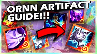 ORNN ARTIFACT GUIDE  How to win with Ornn Artifacts in TFT SET 12 [upl. by Lamraj356]