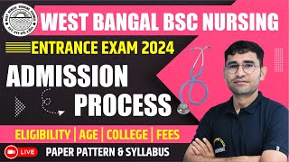 West Bengal BSc Nursing Application Form 2024  WB JENPAS FORM 2024  Syllabus amp PAPER PATTERN [upl. by Aihsirt]