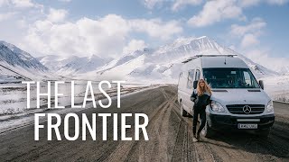 ALASKAS Most Remote Road to the Arctic Driving the DALTON HIGHWAY by 2WD Van [upl. by Robb]