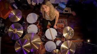 Subdivisions  RUSH Drum Cover  Brooke C [upl. by Burgener204]