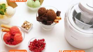 Aparat za sladoled  Delimano Ice Cream Maker [upl. by Obeded]