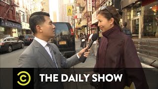 quotThe OReilly Factorquot Gets Racist in Chinatown The Daily Show [upl. by Eet]