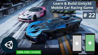 Unity Speed Breaker for Opponent Car  Mobile Game Development Full Course  Car Race Game [upl. by Rip769]