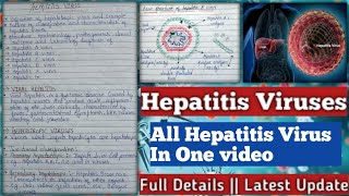 Hepatitis Viruses  hepatitis Viruses ABCDEG Laboratory diagnosis and treatment [upl. by Drauode]