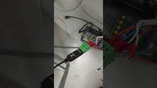 Modbus simulation in Modbus poll using USB to rs485 connector modbuspollmodbus usbautomation [upl. by Yatnwahs]