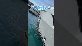 100 Million Dollar “MAVERICK” YACHT shorts subscribe youtubeshorts topgunmaverick [upl. by Oehsen]