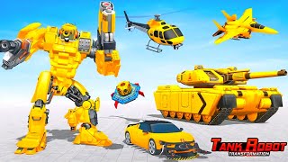 Tank Robot Multi Transform Animal Robot Transform War  Android Gameplay [upl. by Ansilme722]