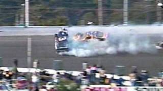 Dale Earnhardt Sr Fatal Crash Live With Replays [upl. by Nitsrek]