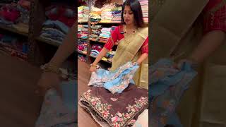 Sneha’s Festive pick  mesmaa saree bridalstore handpickedcollection sareefashion [upl. by Rawden]