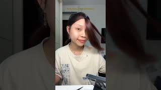 tutorial haircut hairstyle haircut 💐 [upl. by Hanser]