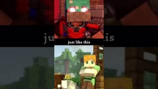 Herobrine Redstone records VS Alex Alex and Steve adventures edit 1v1 minecraftedits [upl. by Wadsworth]