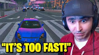 Summit1g Cant Handle The SPEED in S Boost Chase  GTA 5 ProdigyRP [upl. by Cohette]