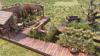 Decor amp Building Tips NO MODS Garden idea Showcase Conan Exiles [upl. by Dur]