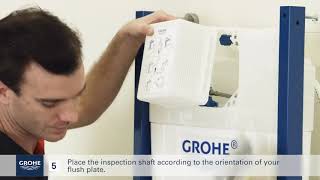 GROHE WC tartály telepítése egyszerűen  38840000 [upl. by Ginni]