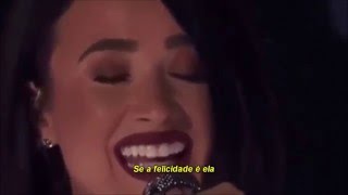 Demi Lovato  Stone Cold Live  iHeartRadio Music Awards 2016 Legendado [upl. by Cyna]