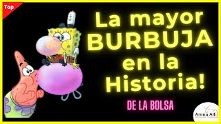 La MAYOR BURBUJA EN LA HISTORIA DE LA BOLSA  CRASH BURSATIL [upl. by Iroc]