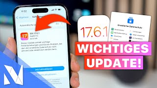 iOS 1761 ist da  WICHTIGES Sicherheitsupdate JETZT installieren  NilsHendrik Welk [upl. by Barcellona]