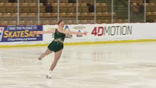 Grace Clifford  Senior Women Free Skate  2025 Pacific Coast Sectional Singles Final [upl. by Ahseiym241]