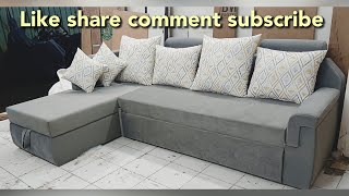 how to make  sofa come bed  launcher l sofa [upl. by Azaleah13]