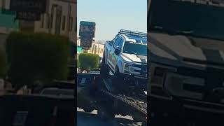 🔥Shelby Raptor on a Trailer In VEGAS [upl. by Leyameg]