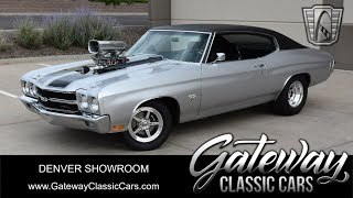 1752DEN 1970 Chevrolet Chevelle SS BLOWN BIG BLOCK Gateway Classic Cars of Denver [upl. by Incrocci592]