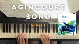 Agincourt song—grade 1Anonimous 15thcentury [upl. by Ottinger]