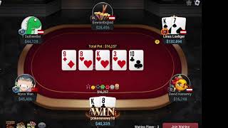 40kNL Dudd1 Vs LLinusLLove Vs pokersnowy18 Vs Wynn Wan Vs David Karsenty  High Stakes Poker [upl. by Ainaj]