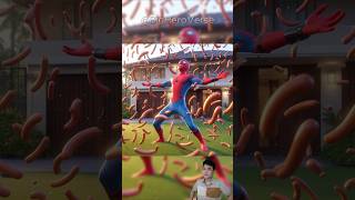 Sausage Art  Who is best SpiderMan vs Captain America vs Venom shorts spiderman joker venom2 [upl. by Amihc]