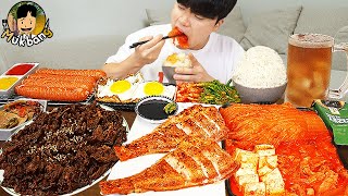 ASMR MUKBANG 집밥 직접 만든 김치찌개 계란후라이 생선구이 먹방 Kimchijjigae Korean Home Meal EATING REAL SOUND [upl. by Salvay]