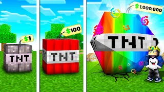 1 VS 100000 TNT IN MINECRAFT [upl. by Katina376]