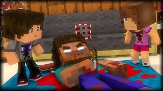 MATEI O HEROBRINE   HELLO NEIGHBOR 4 MINECRAFT MACHINIMA [upl. by Basia]